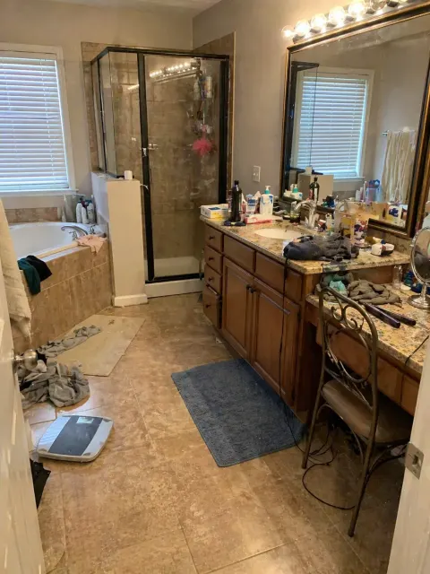 Bathroom, before