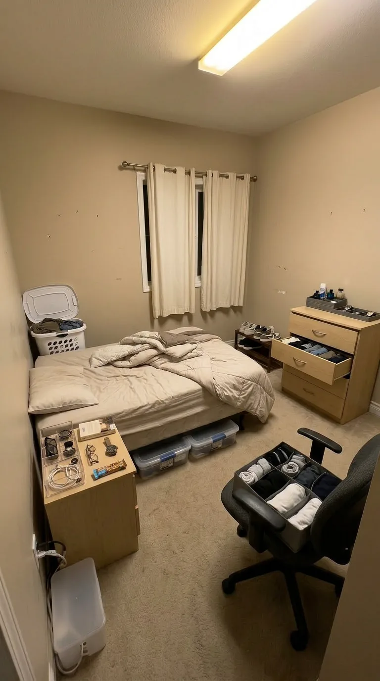 Bedroom — organized vision