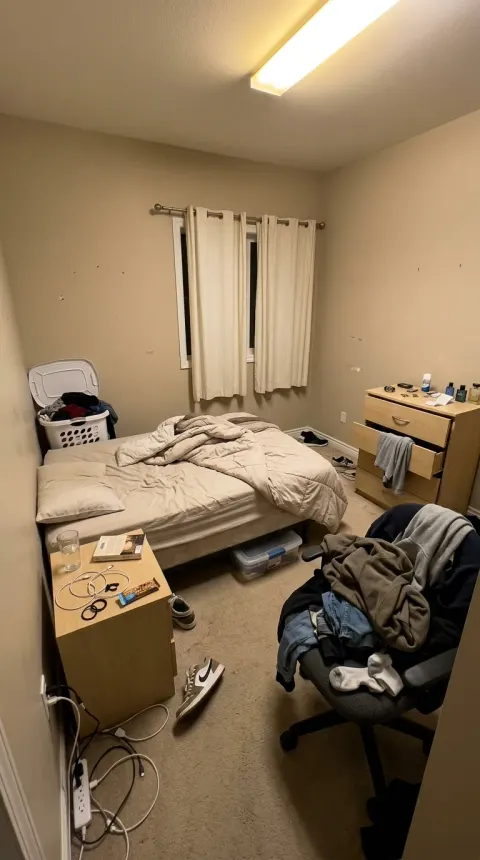 Bedroom, before