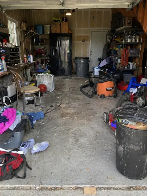 Garage, before