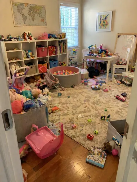 Kids Playroom, before