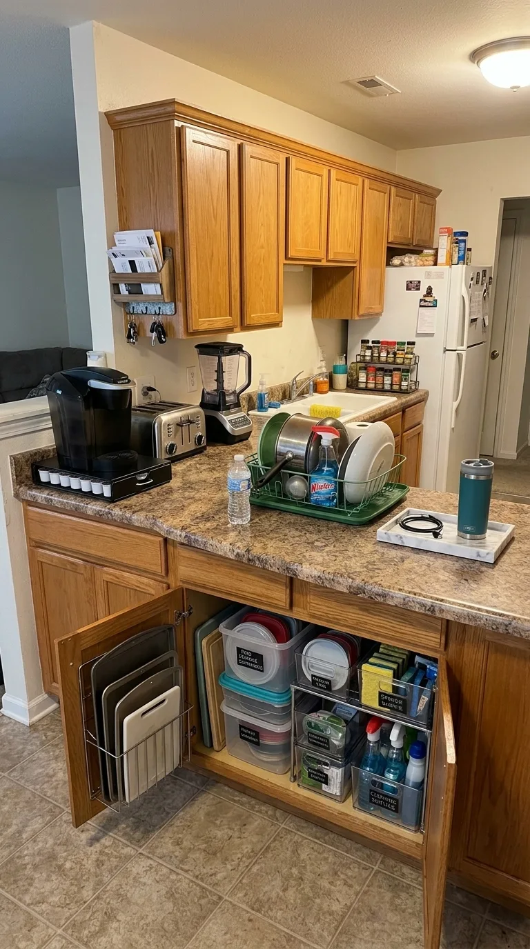 Kitchen — organized vision