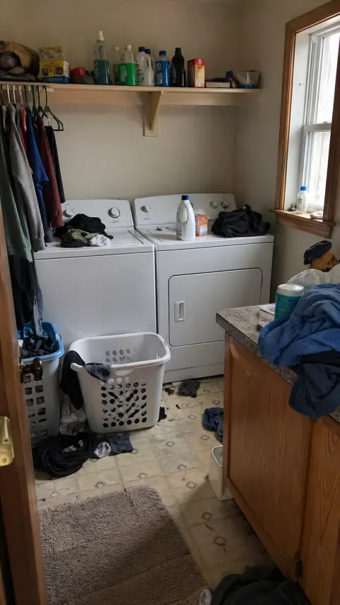 Laundry Room, before